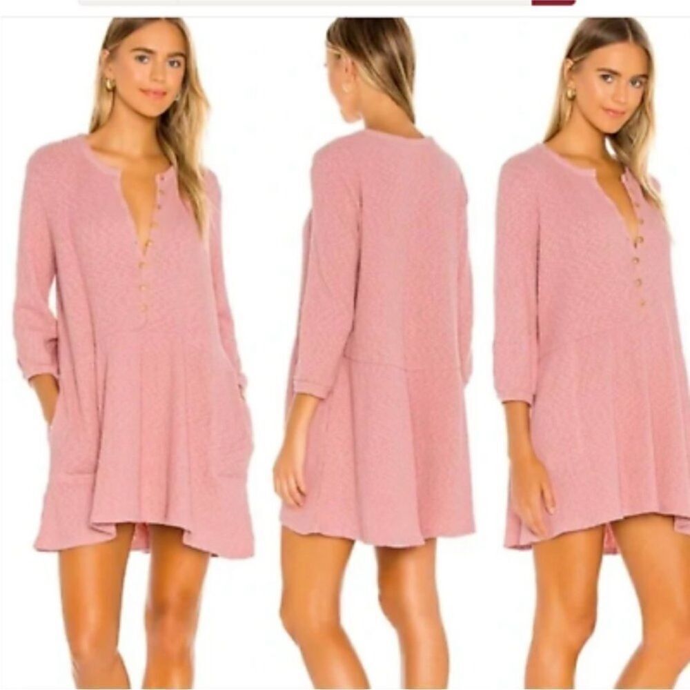 FREE PEOPLE | FP BEACH Blossom Mini Dress in Love in Mist NEW Women’s Size XS